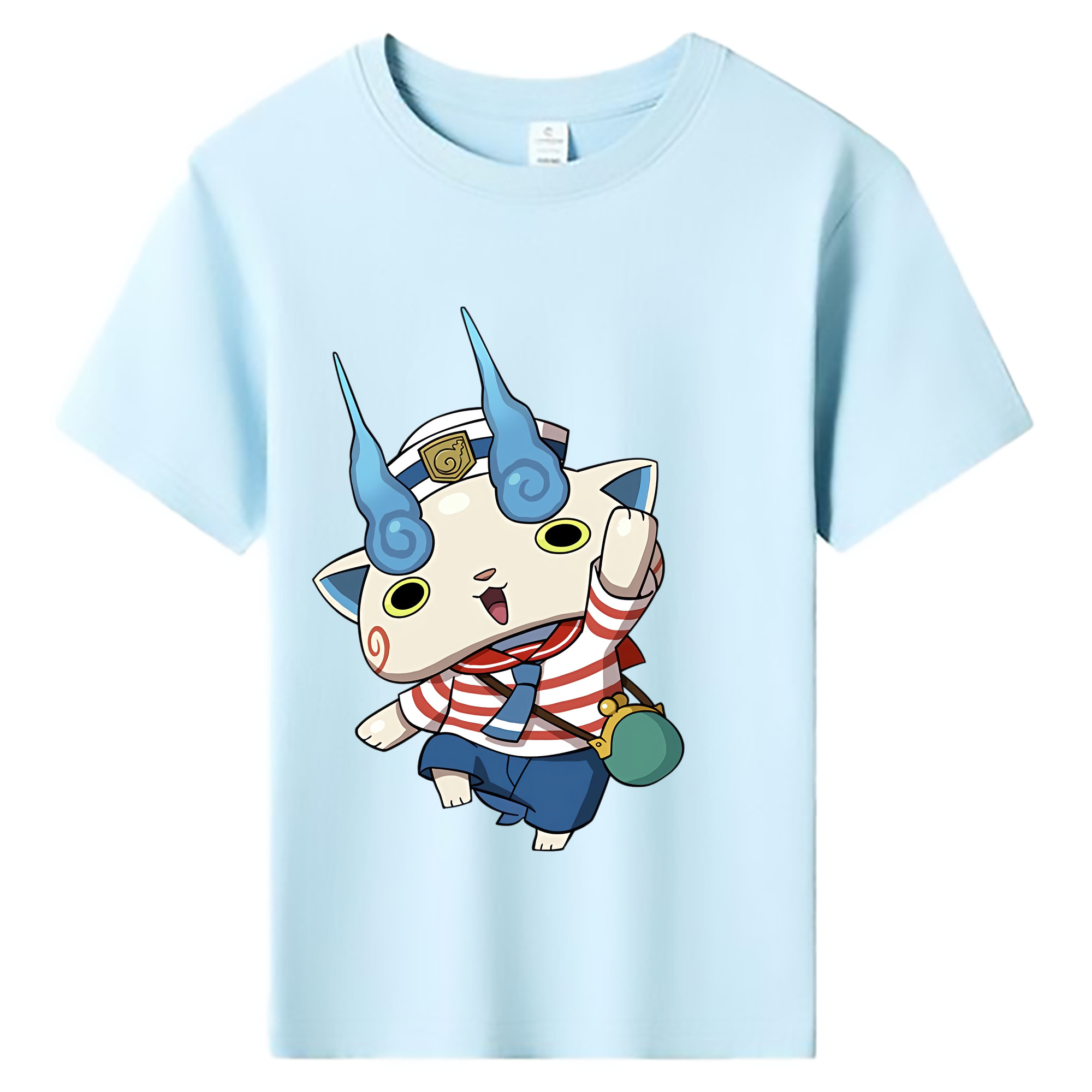 （画像用） 妖怪ウォッチ Yo-kai Watch 綿100％キッズTシャツ（フロントプリント）